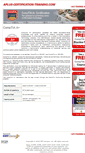 Mobile Screenshot of aplus-certification-training.com